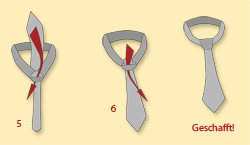 Krawatte binden Bayern